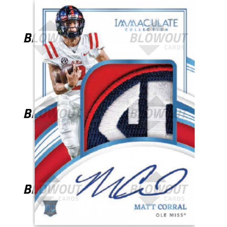 2022 Panini Immaculate Collegiate Football Hobby 5 Box Case