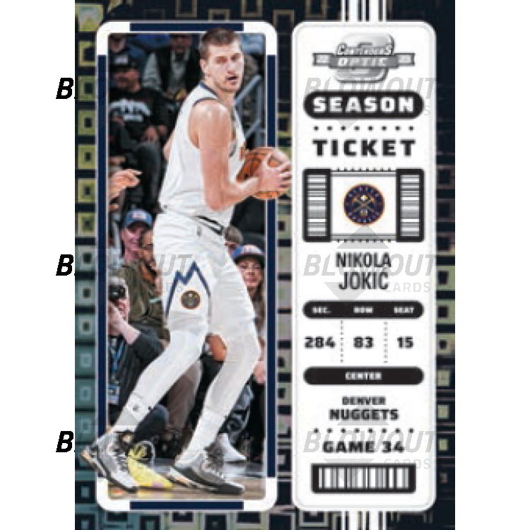 2022/23 Panini Contenders Optic Basketball Hobby 20 Box Case