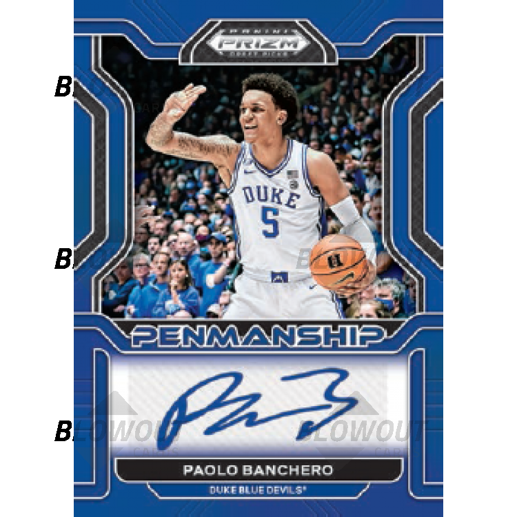 2022/23 Panini Prizm Collegiate Draft Picks Basketball Hobby Box