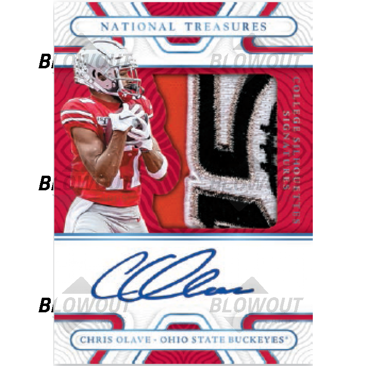 2022 Panini National Treasures Collegiate Football Hobby 4 Box Case