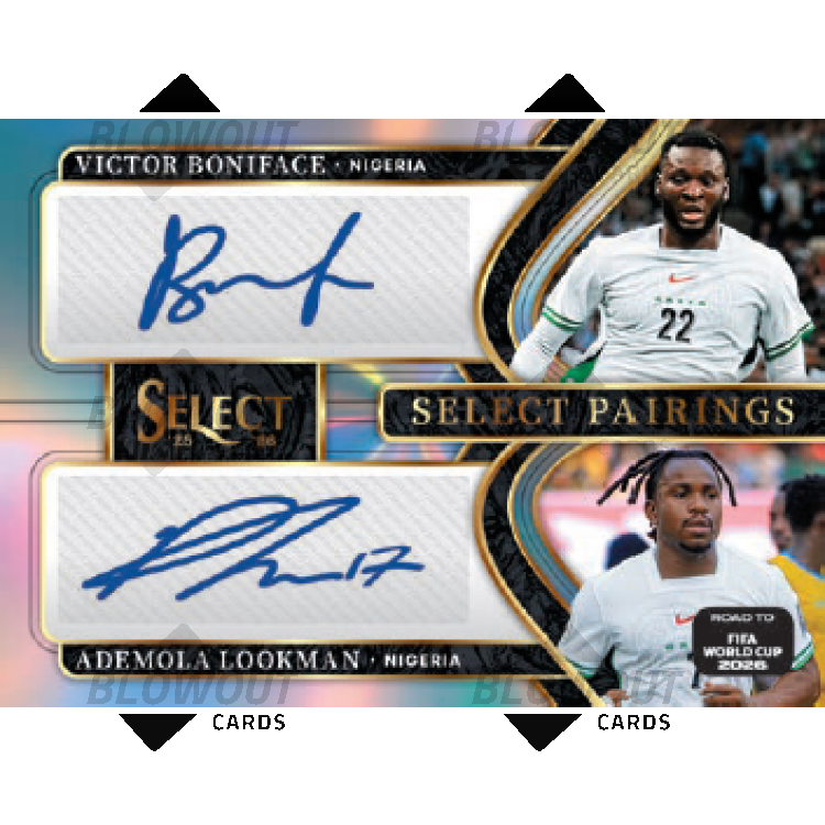 2025/26 Panini Select Road To FIFA World Cup 2026 Soccer Hobby Box