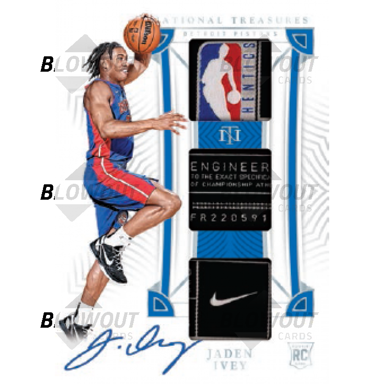2022/23 Panini National Treasures Basketball 1st Off The Line Hobby 4 Box Case