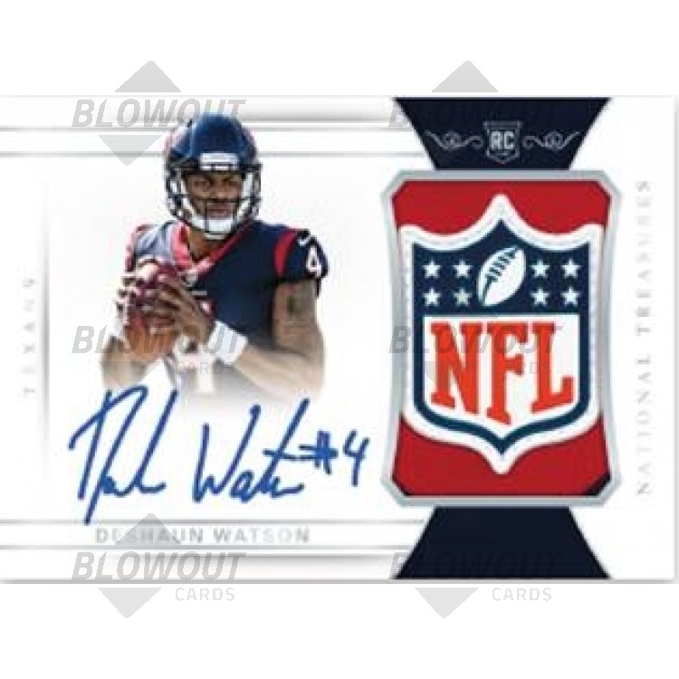 2017 Panini National Treasures Football Hobby 4 Box Case