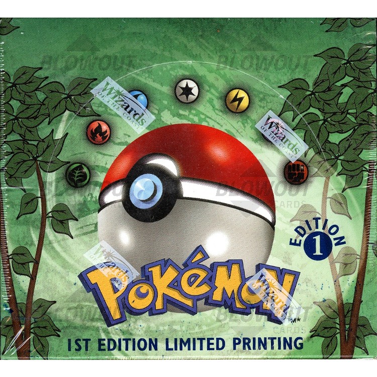 Pokemon Jungle 1st Edition Booster Box