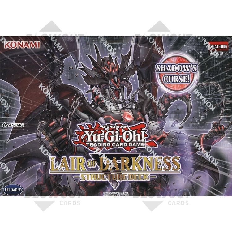 Yugioh Lair Of Darkness Structure Deck 12 Box Case