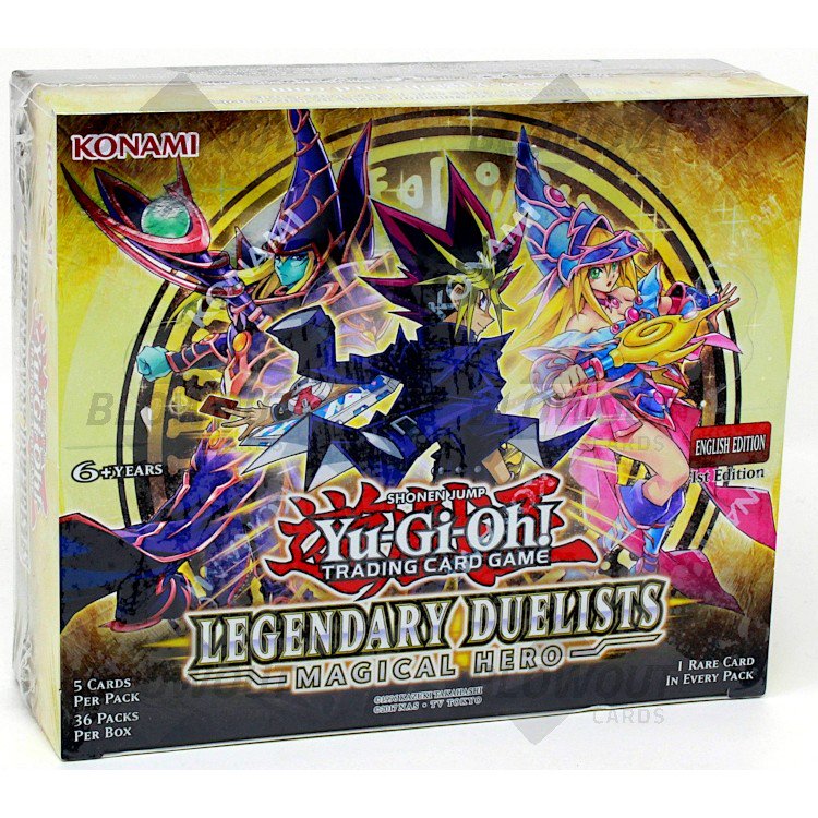5x Legendary Duelists Magical Hero Booster Pack 5 Booster Packs YU-GI-OH 