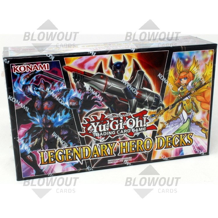 Yugioh Legendary Hero Deck 15 Box Case