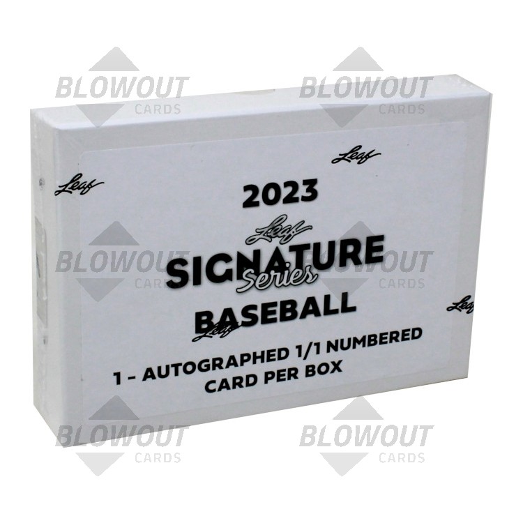 2023 Leaf Signature Series Baseball Hobby Box