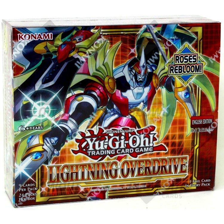 Yugioh Lightning Overdrive Booster Box
