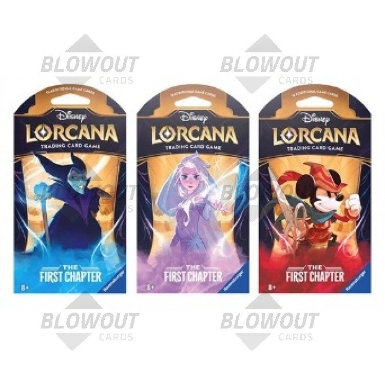 Disney Lorcana The First Chapter Blister Pack