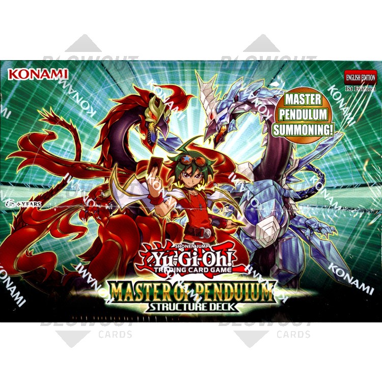 Konami Yugioh 1st Edition Master of Pendulum Structure Deck for sale online Konami Yugioh 1st Edition Master of Pendulum Structure Deck for sale online