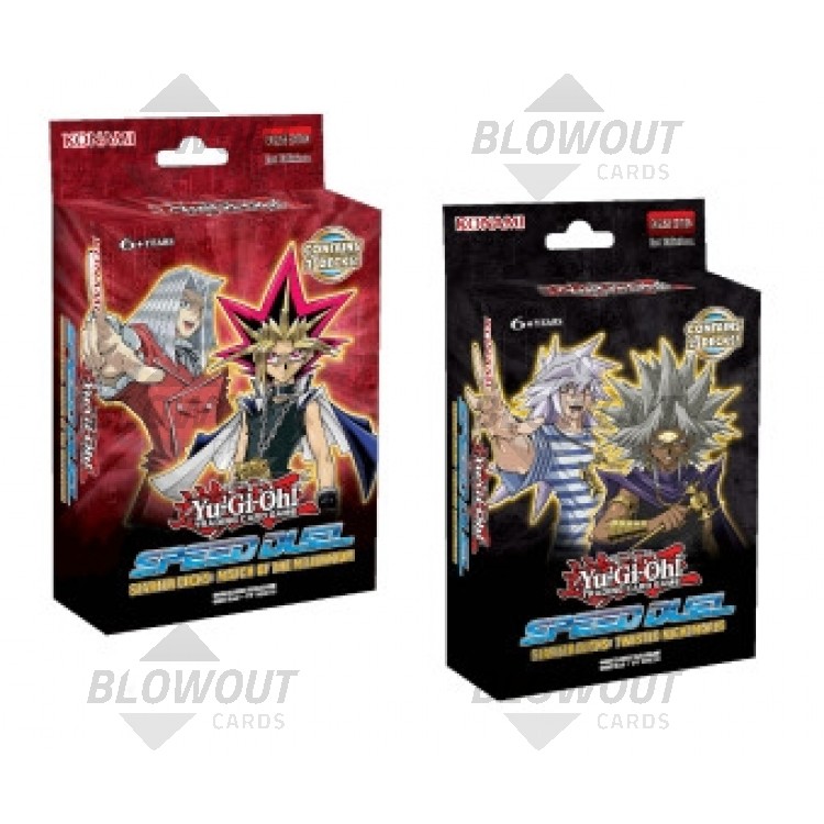 Yugioh Speed Duel Match of the Millenium & Twisted Nightmares Starter Deck