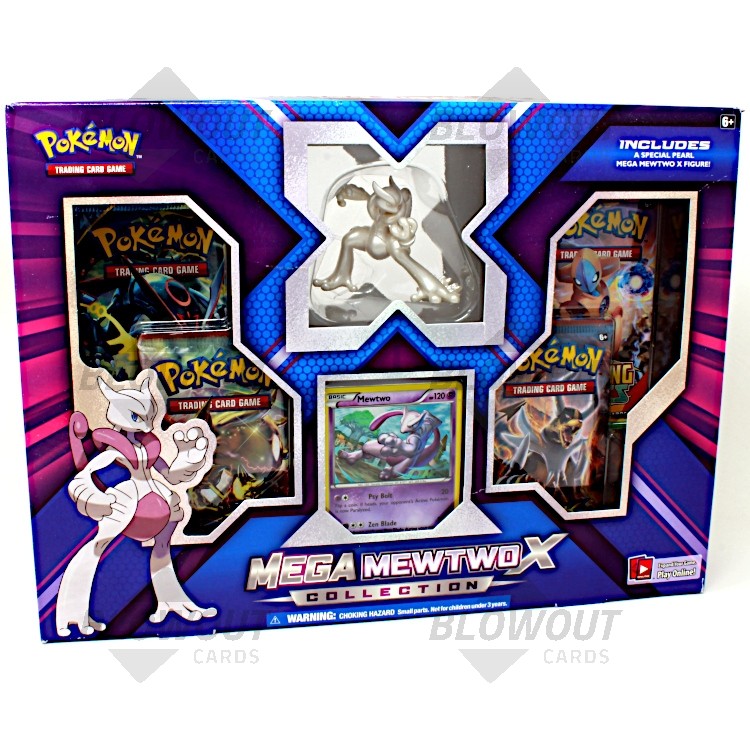 Mega Mewtwo X, Y Pokemon Monster Card Game Kaiyodo TCG Collection Figure  Toy.
