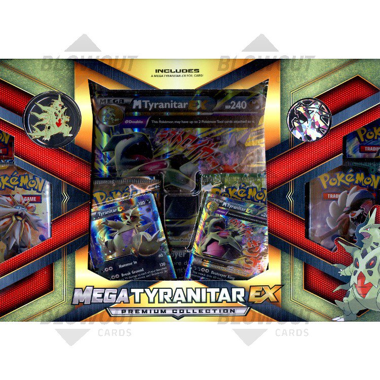 Pokemon Mega Tyranitar Ex Box