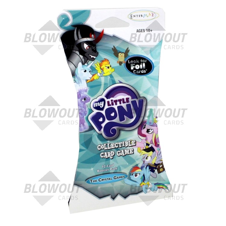 EnterPlay My Little Pony The Crystal Games Blister Pack - 120 Pack Case EnterPlay My Little Pony The Crystal Games Blister Pack - 120 Pack Case