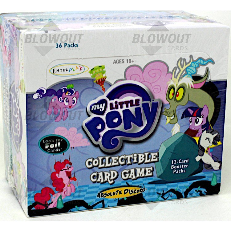 My Little Pony CCG Absolute Discord Boosters 36-pack Box 