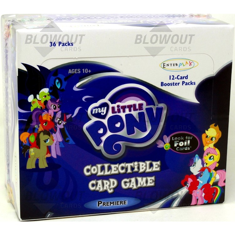My Little Pony Collectable Card Game Premiere Booster SEALED 36 PACK Box 