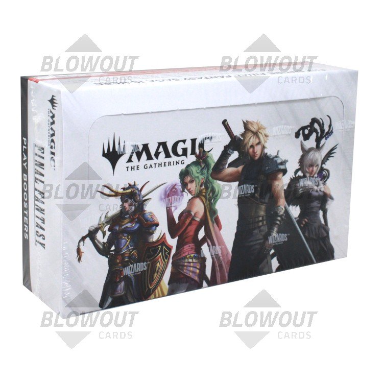 Magic The Gathering Final Fantasy Play Booster 6 Box Case