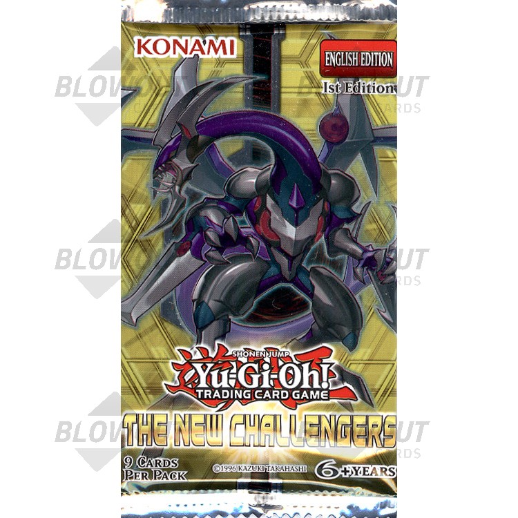 Yugioh The New Challengers 1st Edition Booster Pack