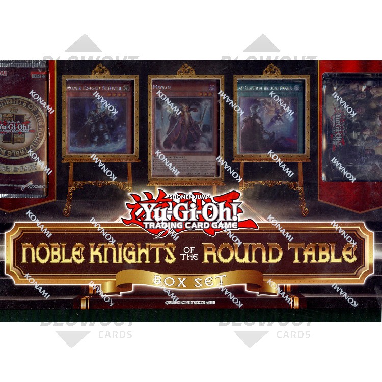 Yugioh Noble Knights Of The Round Table Box Set 8 Case Yugioh Noble Knights Of The Round Table Box Set 8 Case Zoom