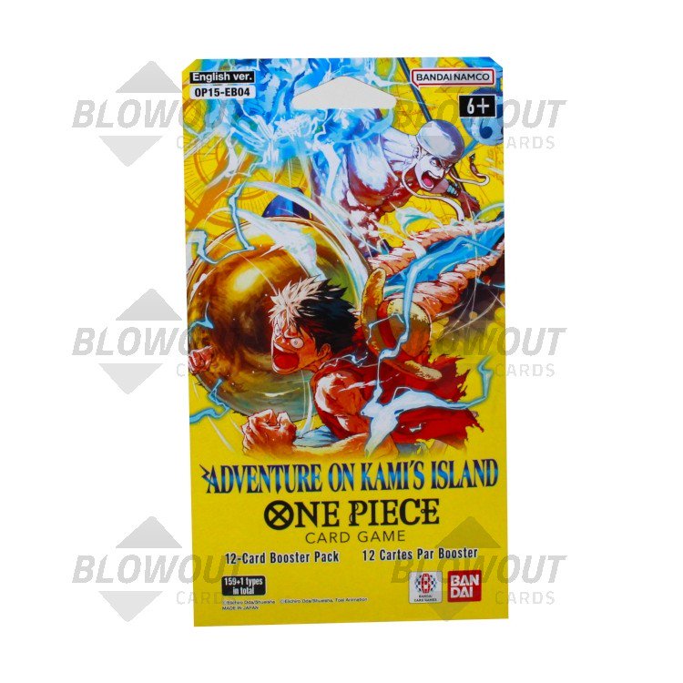 ワンピースカードゲーム ADVENTURE ON KAMI'S 英語 One Piece Trading Card Game Adventure On Kami's Island Booster