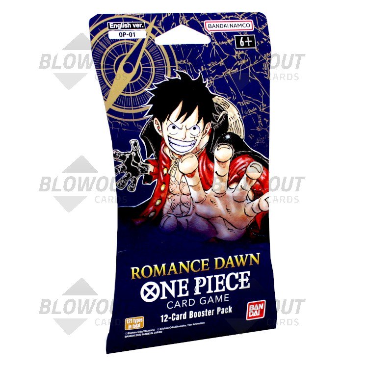 One Piece Romance Dawn Blister Pack 24 Pack Lot