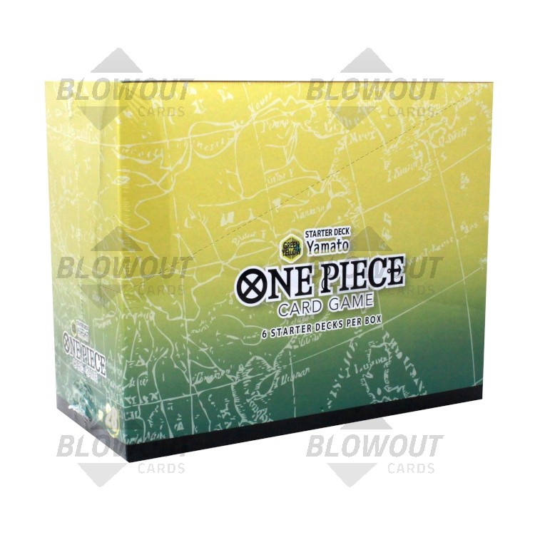 One Piece Yamato Starter Deck (Yellow) - 6 Deck Display