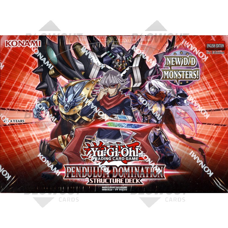 Yugioh Pendulum Domination Structure Deck 12 Box Case