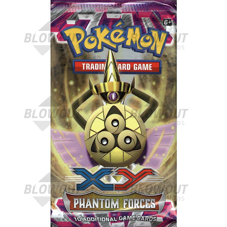 Details about   1 Pokemon XY Phantom Forces Booster Pack Sealed Box Fresh Unweighed 3/4 Artworks 