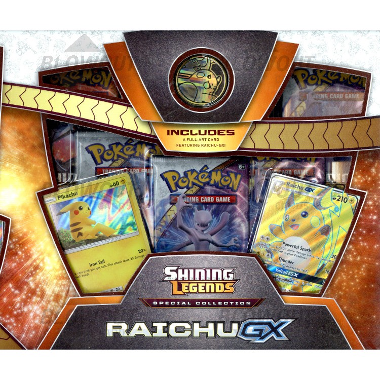 Unused Codes:Shining Legends Special Collection Box Raichu GX Code Card Emailed Unused Codes:Shining Legends Special Collection Box Raichu GX Code Card Emailed