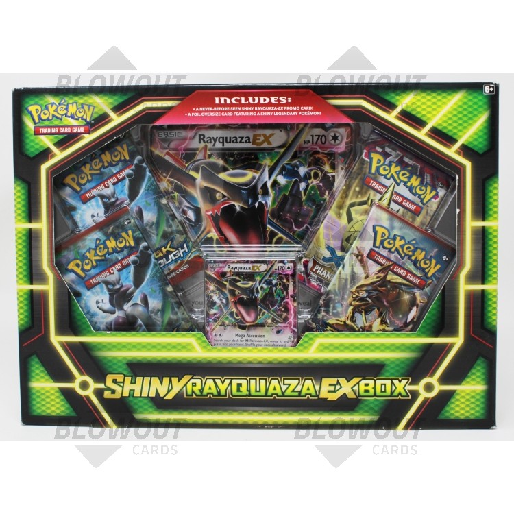 Pokemon TCG Shiny Rayquaza-Ex Box Card Game for sale online 