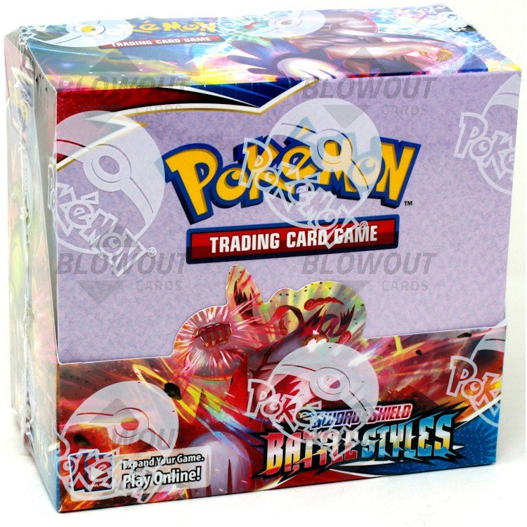 Sealed Pokemon Sword And Shield Battle Styles Booster Box Pre-Sale 