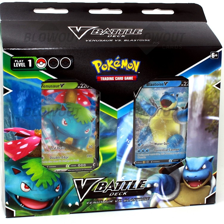 Pokemon V Battle Deck Venusaur V vs. Blastoise V