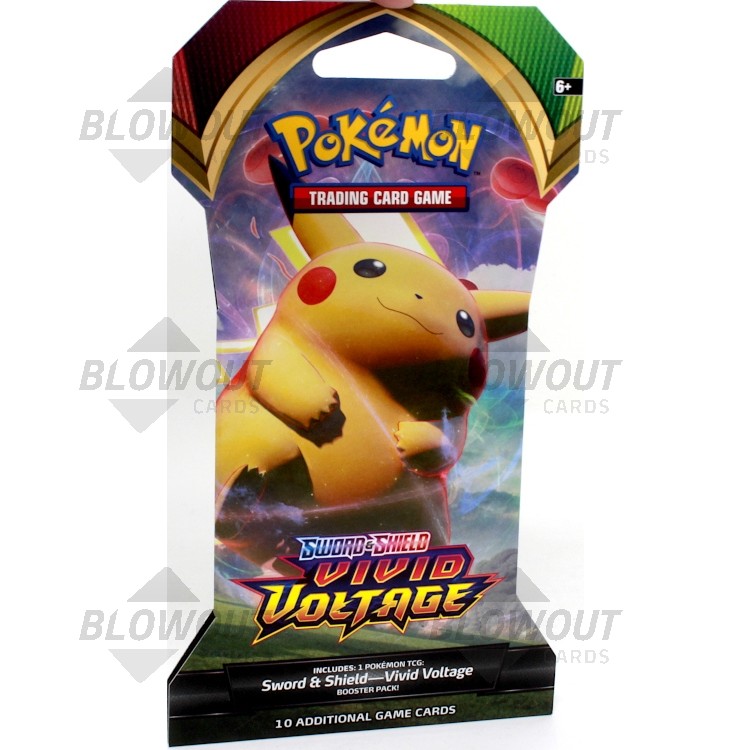Pokémon TCG Sword and Shield Vivid Voltage Blister Pack for sale online 