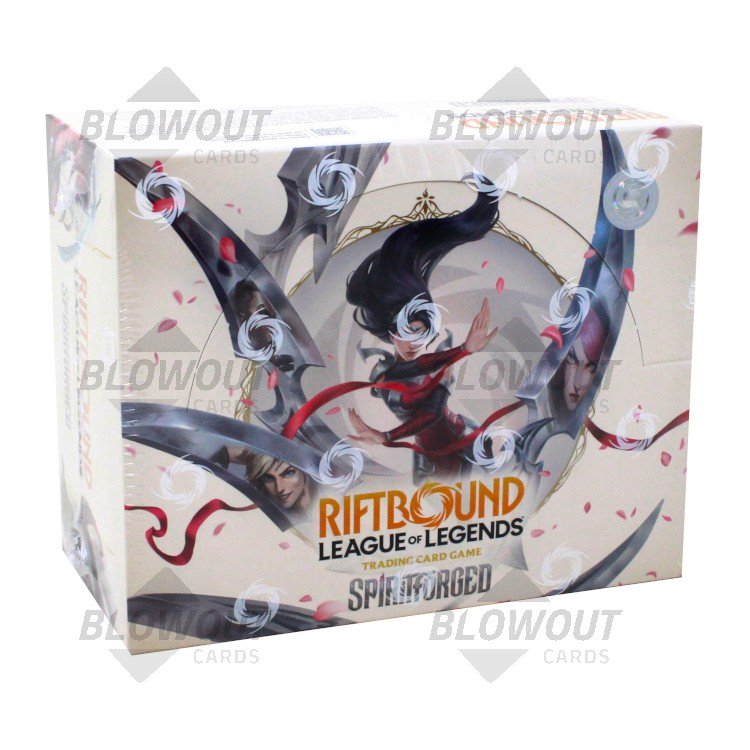 Riftbound League of Legends Spiritforged Booster Box