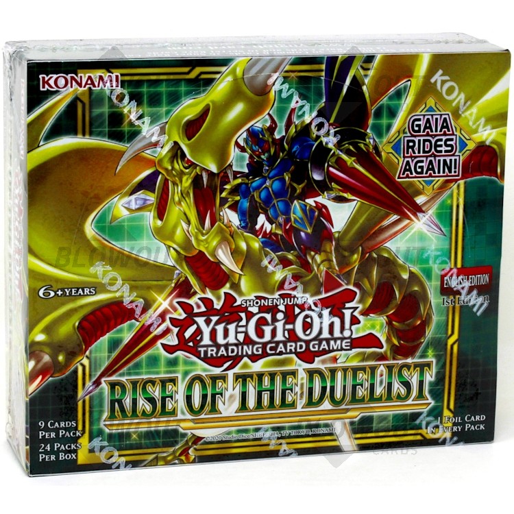 Yugioh Rise of the Duelist 1st Edition Booster Box