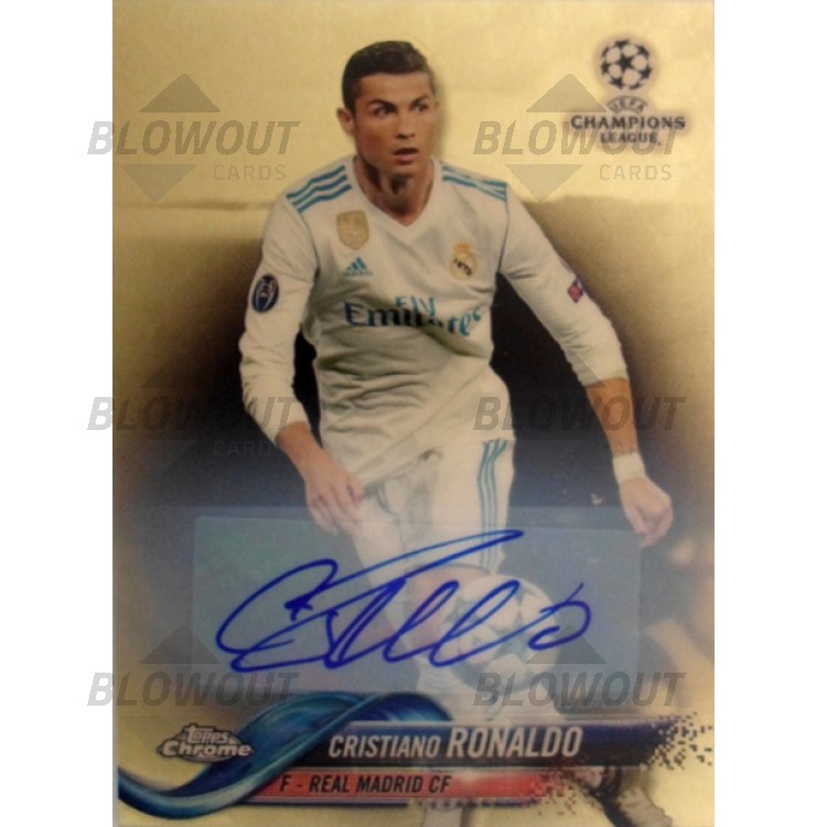 2017/18 Topps UEFA Champions League Chrome Soccer Box