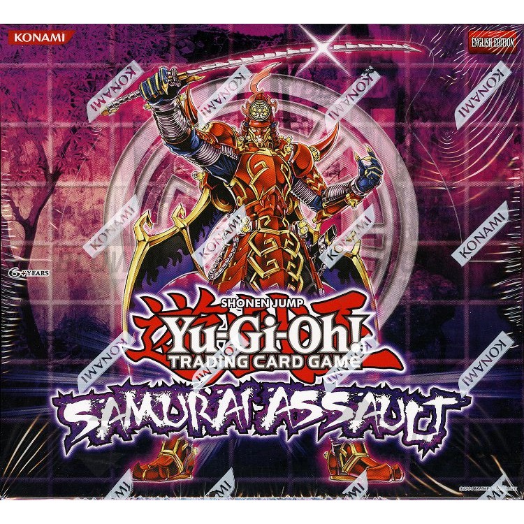 YUGIOH SAMURAI ASSAULT SPECIAL EDITION UNLIMITED ED BOX BLOWOUT CARDS 