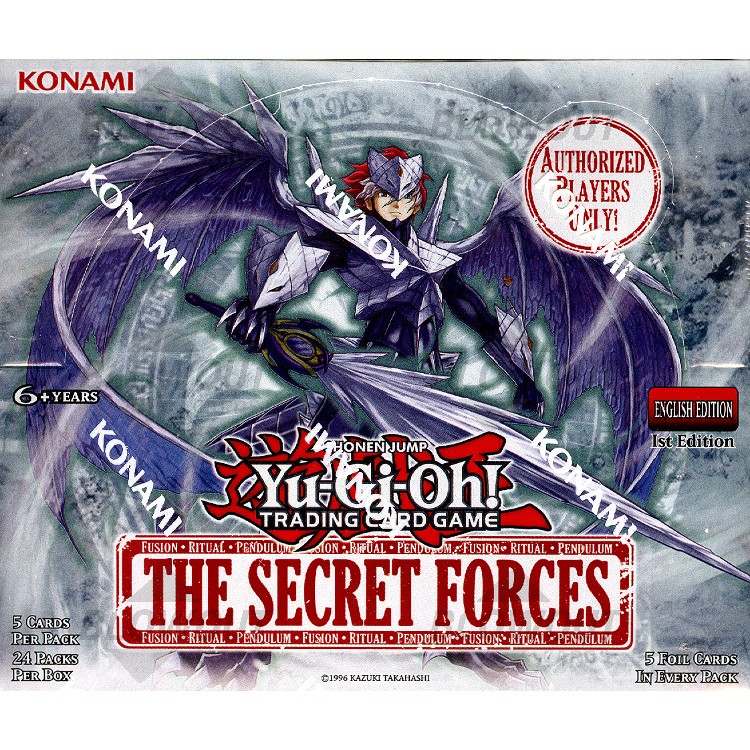 Yugioh The Secret Forces Factory Sealed 1st Edition Blister Packs x2 