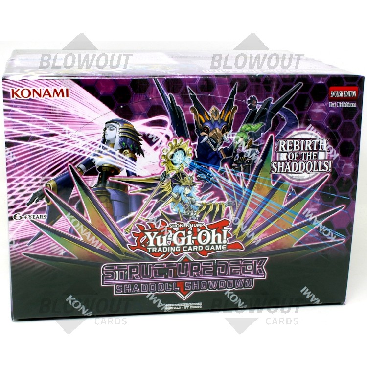 yugioh shaddoll showdown 1st edition structure deck
