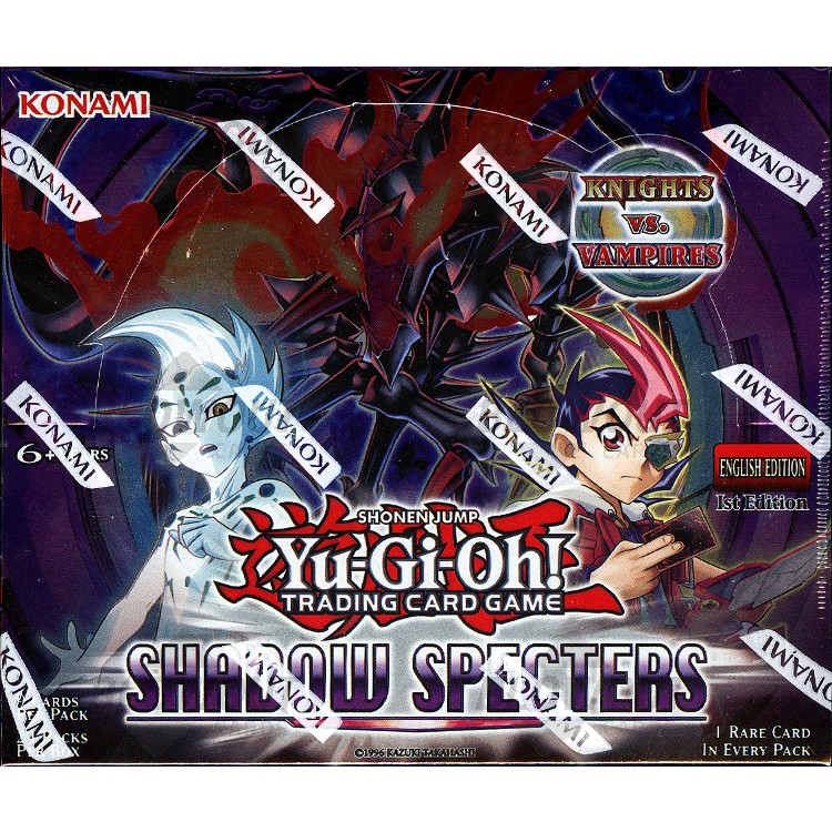 Konami Yu-Gi-Oh Shadow Specters Boosters 1st Edition 9 Card Pack Konami Yu-Gi-Oh Shadow Specters Boosters 1st Edition 9 Card Pack