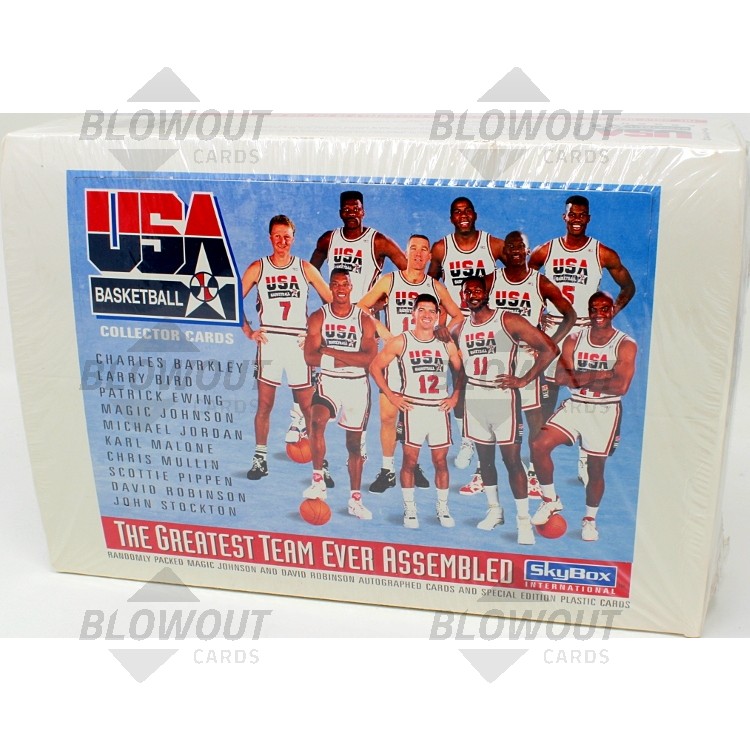 1992 93 Skybox Usa Basketball Hobby Box
