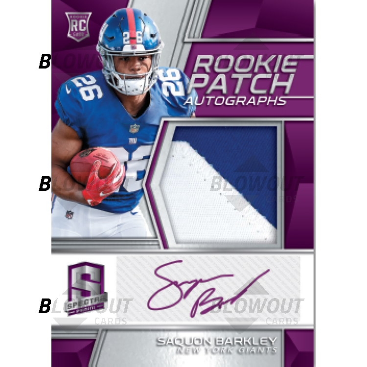 2018 Panini Spectra Football Hobby Box