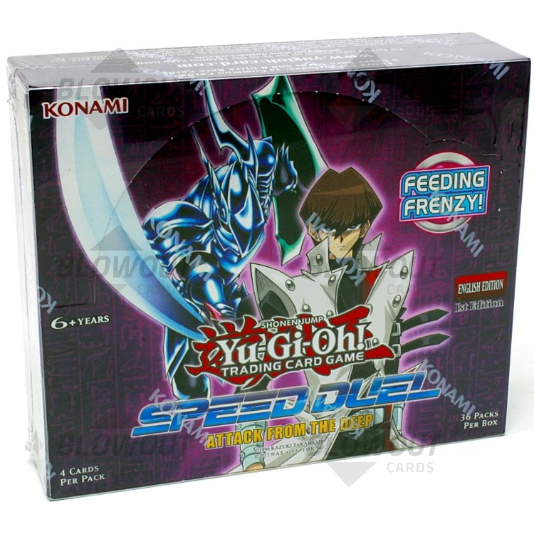 YUGIOH SPEED DUEL ATTACK FROM THE DEEP BOOSTER BOX **WHILE SUPPLIES LAST**