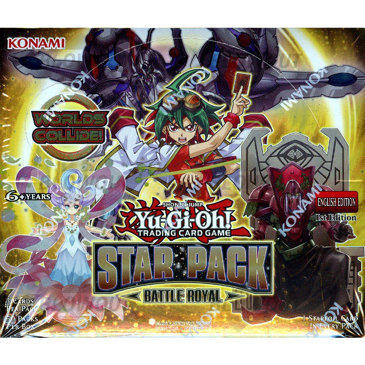 Yugioh Star Pack Battle Royal 1st Edition Booster Box