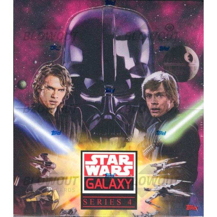 Topps Star Wars Galaxy Series 4 Hobby Box