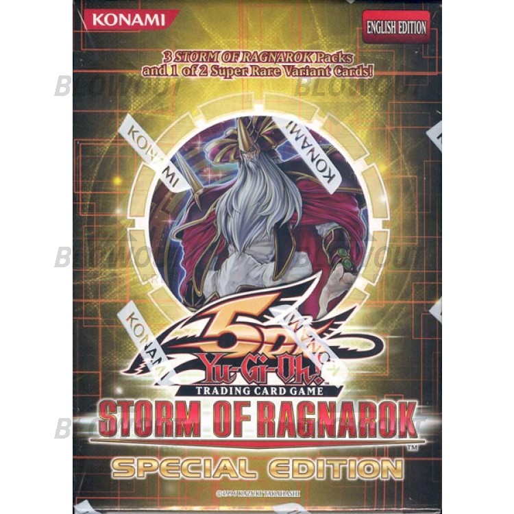 YUGIOH STORM OF RAGNAROK SPECIAL EDITION BOX BLOWOUT CARDS YuGiOh