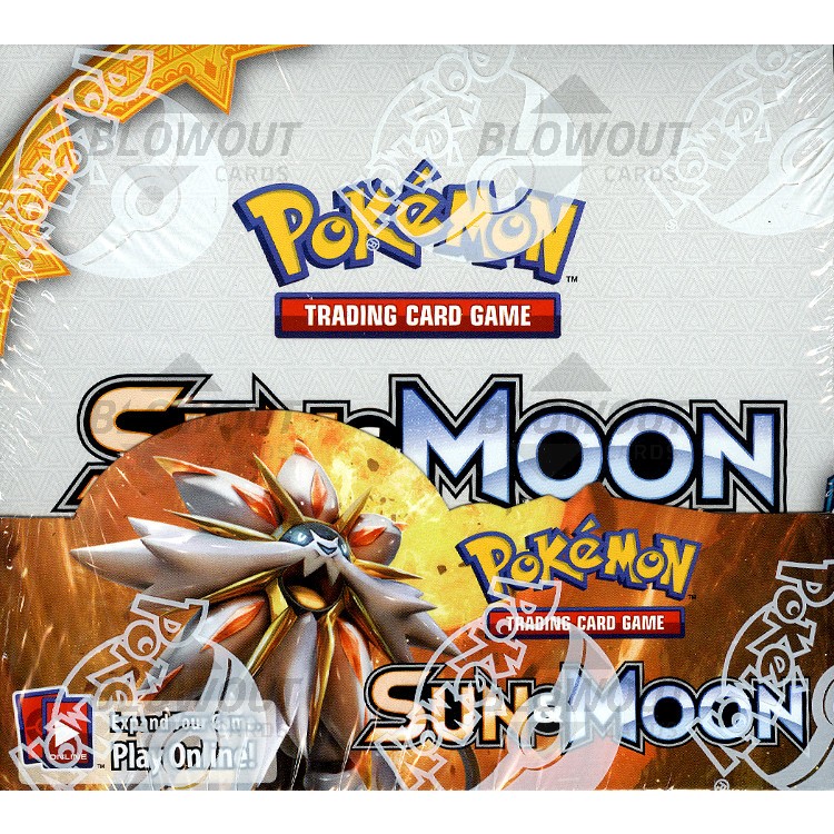 Shuraba Opgewonden zijn Namens Pokemon Sun & Moon Booster Box