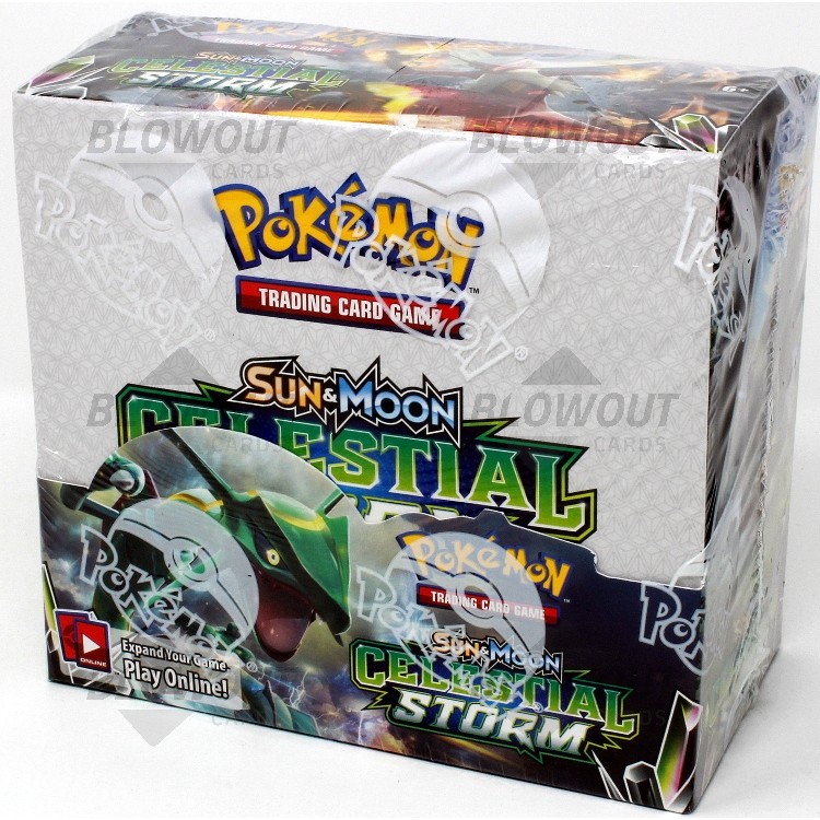 Pokemon Sun & Moon Celestial Storm Booster Box