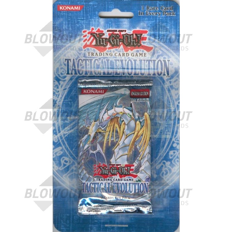 YuGiOh GX Card Game Tactical Evolution 1st Edition Booster Pack